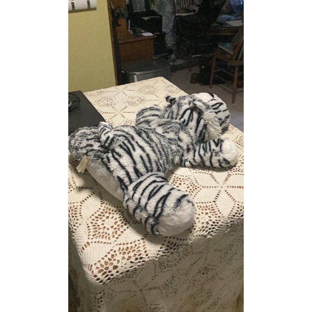 DanDee White Tiger Large Plush Stuffed Animal